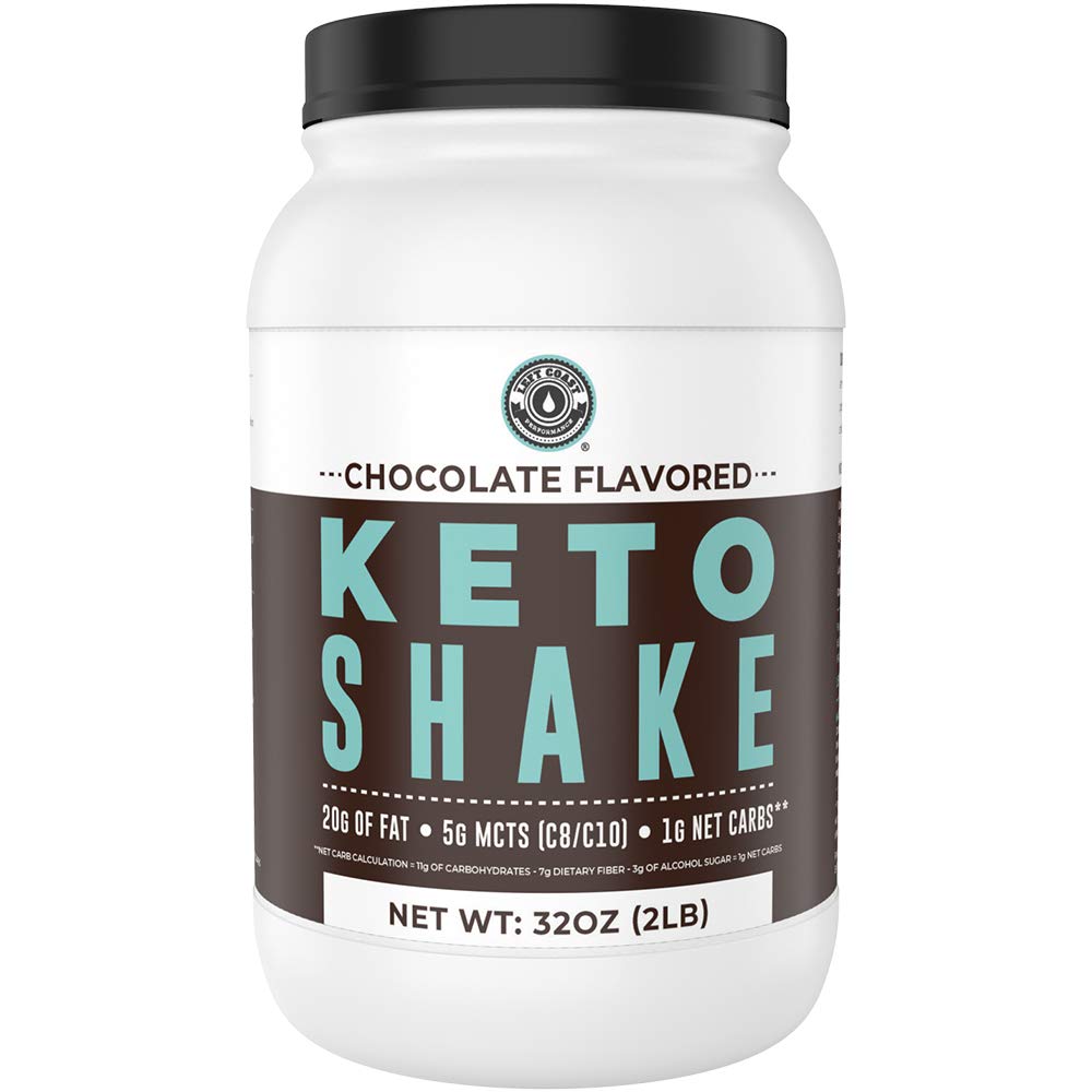 Keto Meal Replacement Shakes - Delicious Chocolate Flavor