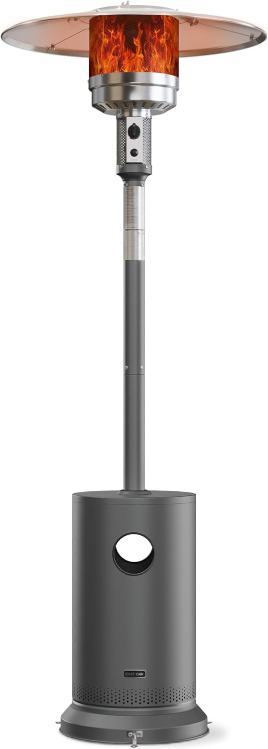 EAST OAK 50,000 BTU Outdoor Patio Heater with Round Table Design