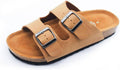 E E EMPTY Sandals Women Adjustable Double-Buckle Cork Footbed