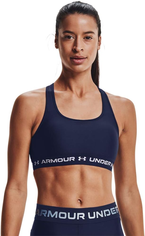 Under Armour Women's Cross-Back Mid Bra for Active Support