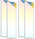 1x4FT LED Flat Panel Light Surface Mount - Dimmable 5CCT, Energy