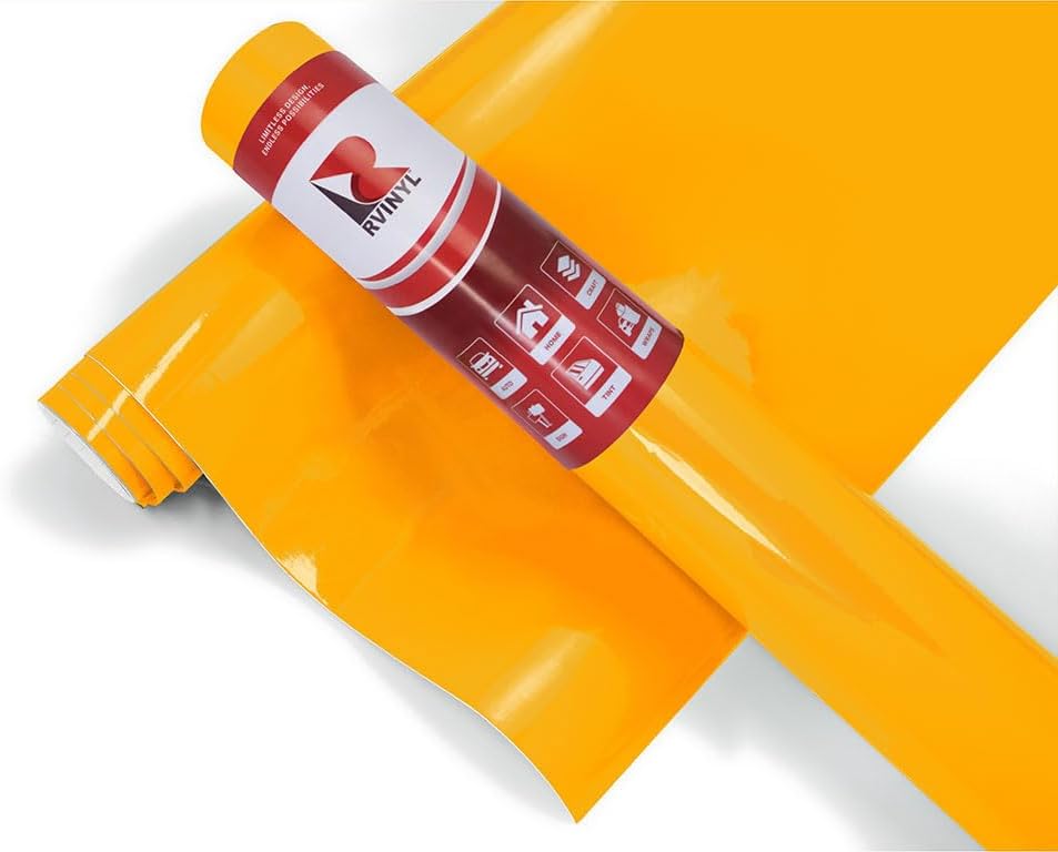 3M 2080 Series G25 Gloss Sunflower Yellow Car Wrap Vinyl Roll