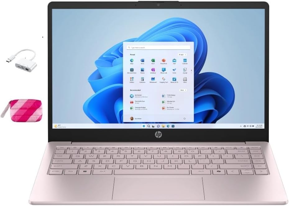HP 2025 Student Laptop with Intel N150 and 14 Inch Display