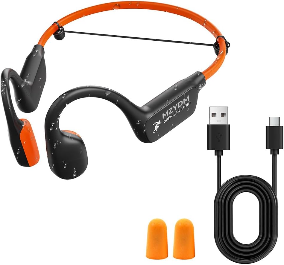 Bone Conduction Headphones with Mic for Workouts and Running