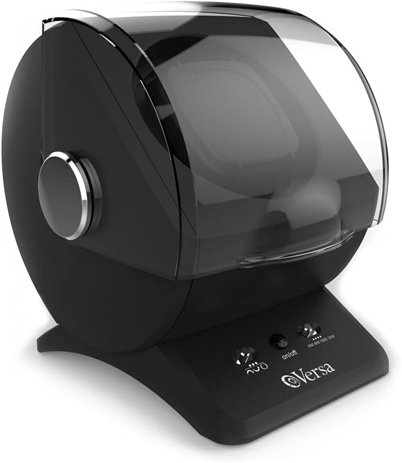 Versa Upgraded Single Watch Winder - Hands-Free Elegance