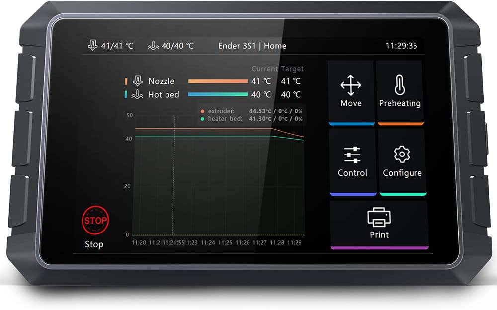 Creality Sonic Pad Klipper: 7 Inch Touch Screen 3D Printer Accessory