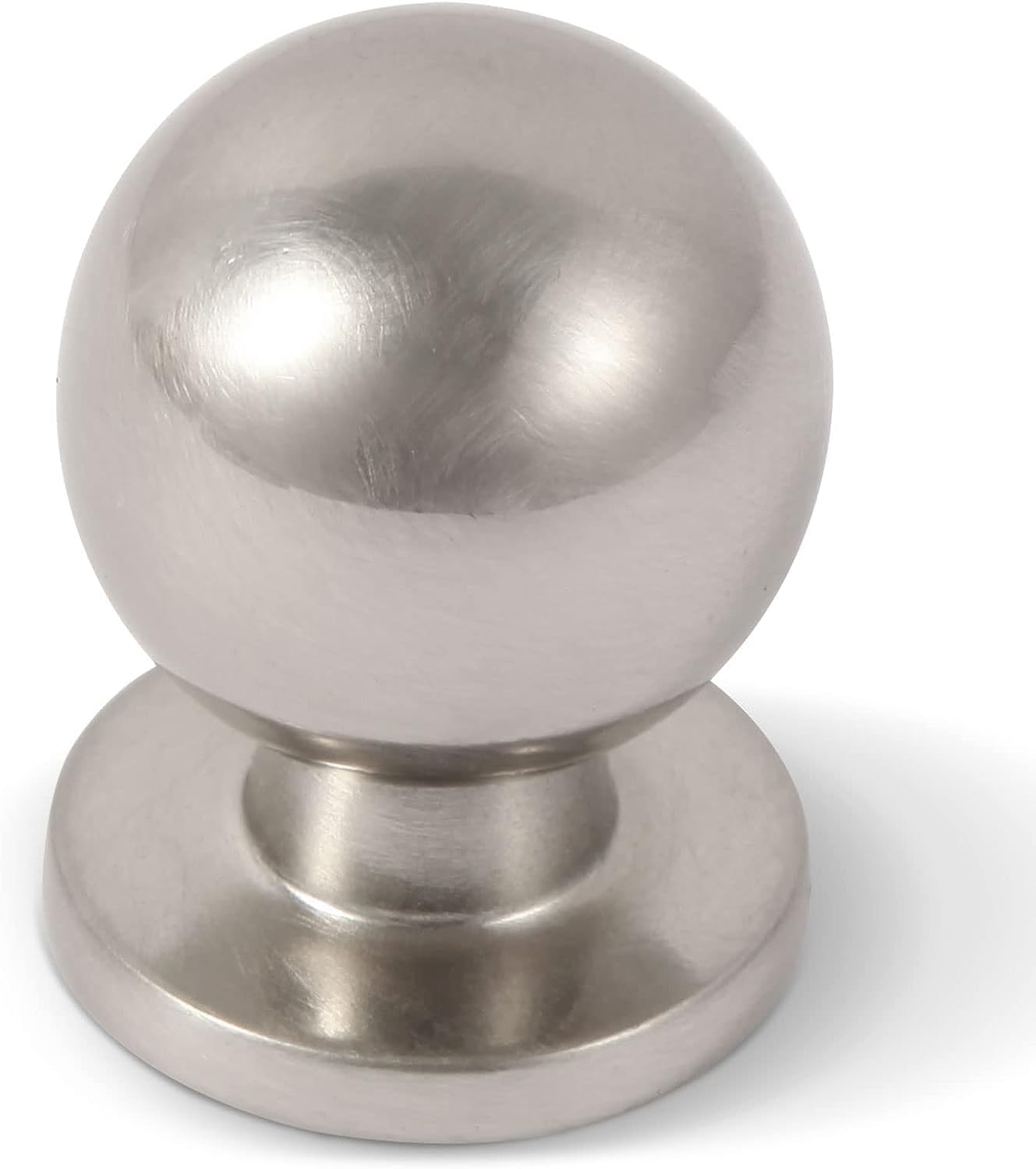 30 Pack Brushed Satin Nickel Cabinet Knobs for Kitchen Use