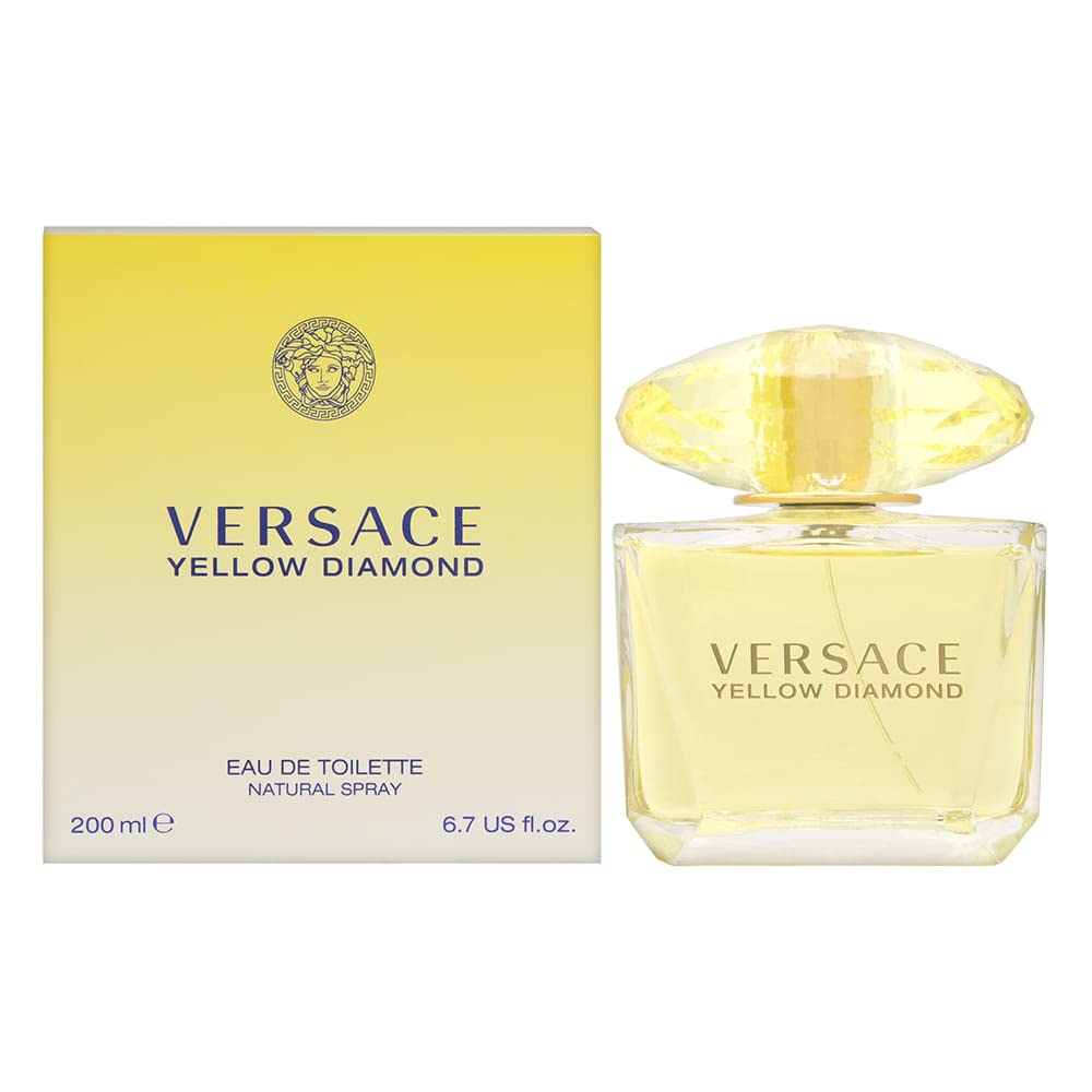 Versace Yellow Diamond Eau de Toilette Spray for Women 6.7 oz