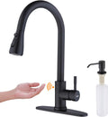 Keer Touchless Kitchen Faucet with Pull Down Sprayer - Hands Free