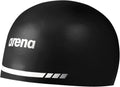 Arena 3D Soft USA Silicone Swim Cap for Adults - Wrinkle-Free Fit