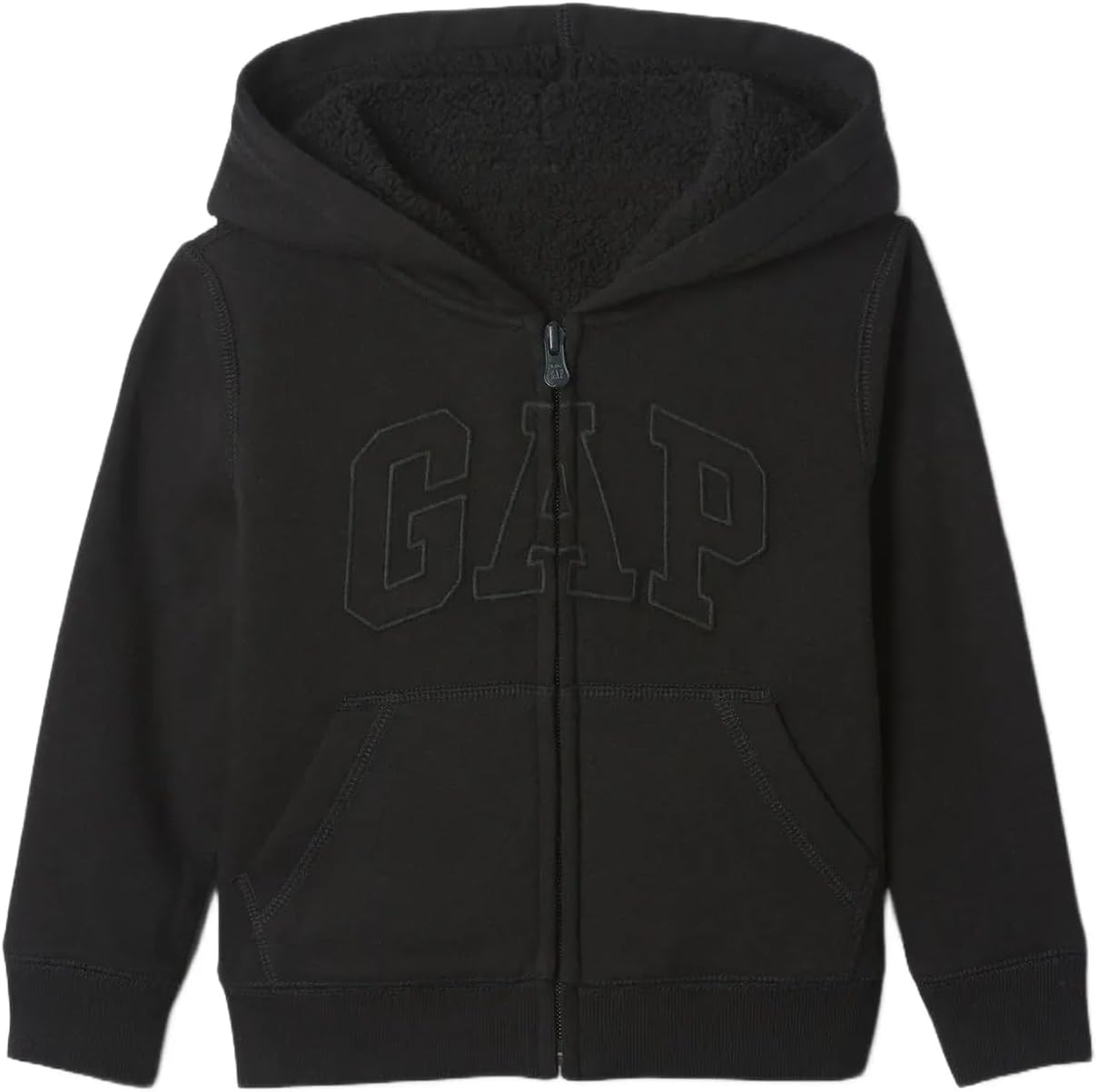 GAP Baby Boys' Cozy Logo Full Zip - Snug warmth