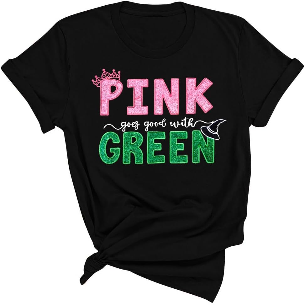 Musical Fan Gift: Pink Embroidery Tee