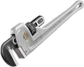 RIDGID 14in Aluminum Straight Pipe Wrench - Lightweight Strength
