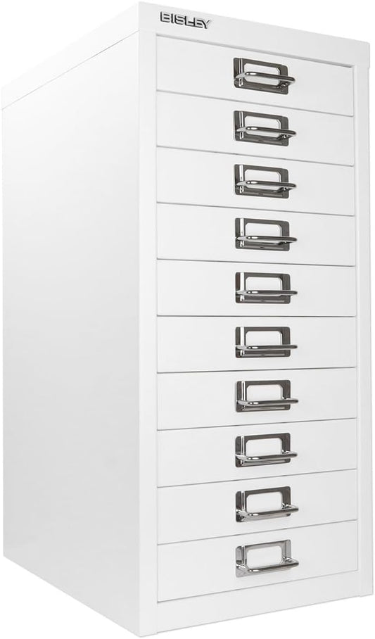 Bisley 10-Drawer Steel MultiDrawer Cabinet for Versatile Storage