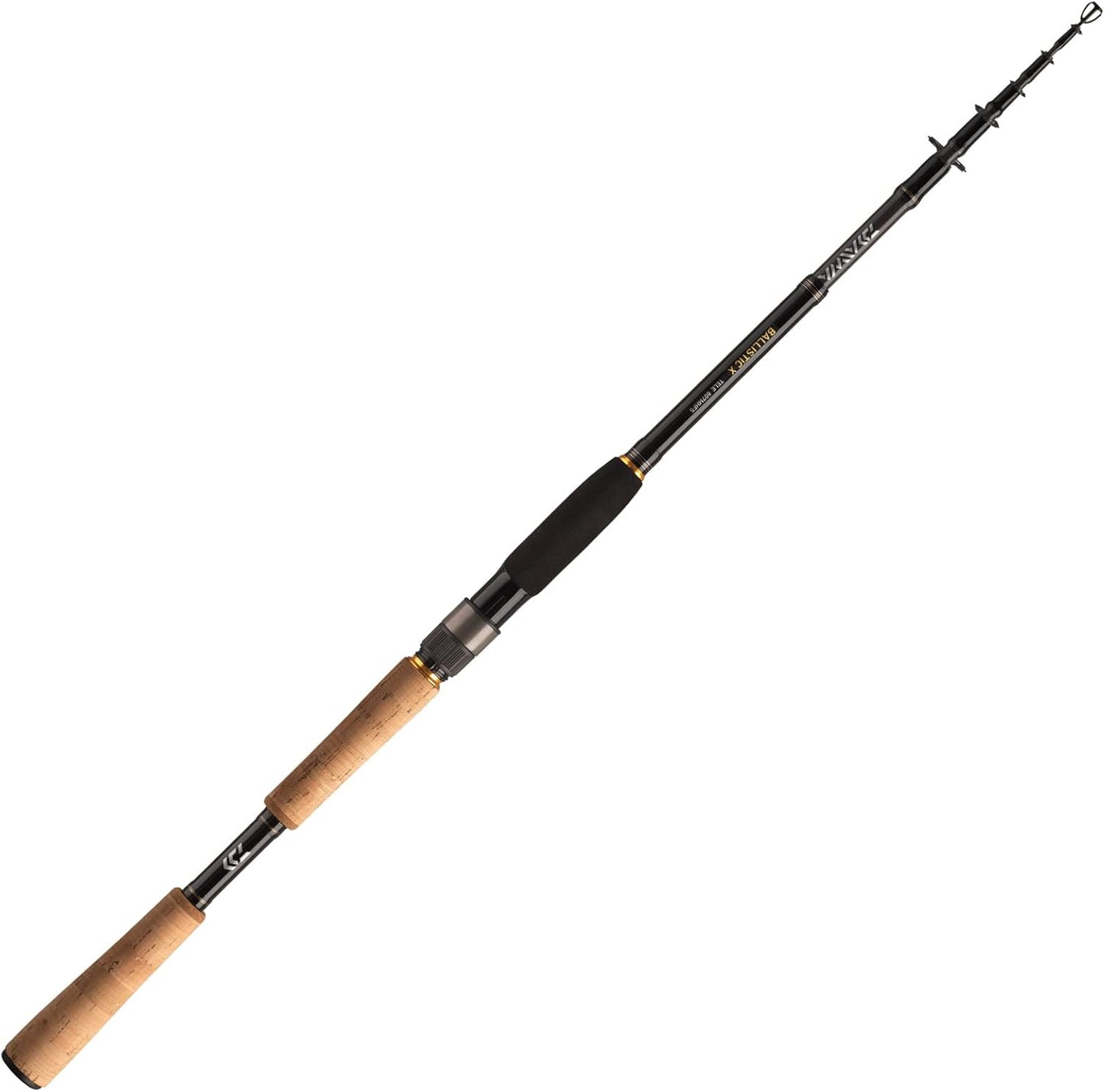 Daiwa 2021 Ballistic X Telescopic Spin Rod: Ultimate Portability!