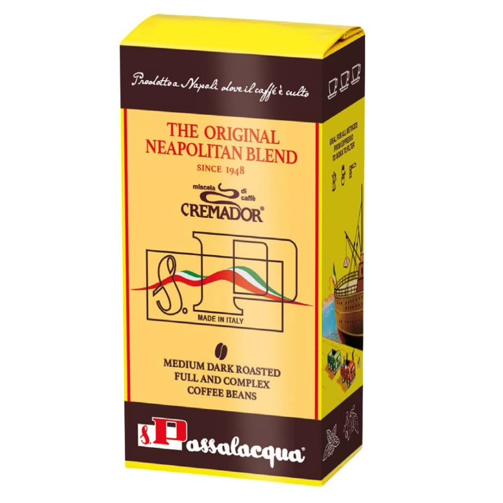 Passalacqua Cremador Whole Bean Coffee - 70% Arabica Roast