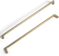 Goo-Ki Champagne Bronze Cabinet Pulls with 12.6ft Hole Centers