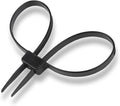 Vivanpark: Heavy Duty Police Zip Tie Handcuffs - 250-lb Strength