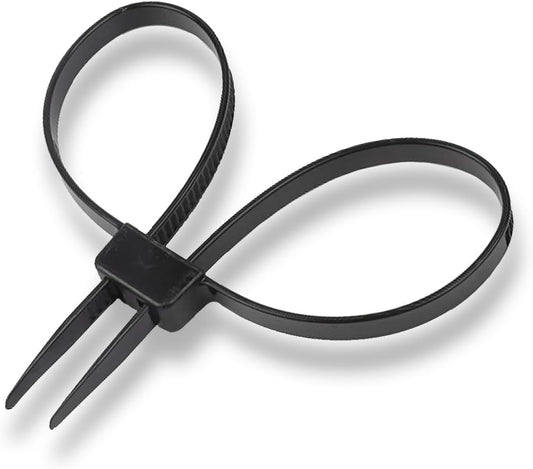 Vivanpark: Heavy Duty Police Zip Tie Handcuffs - 250-lb Strength