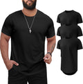 Men's 3XL-8XL Big and Tall T-Shirts Casual Stretch
