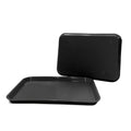12 Black Dental Autoclavable Plastic Instrument Set Up Flat Tray