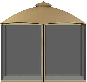 COWVIE Gazebo Netting Screen Replacement for 10ft x 10ft Gazebo