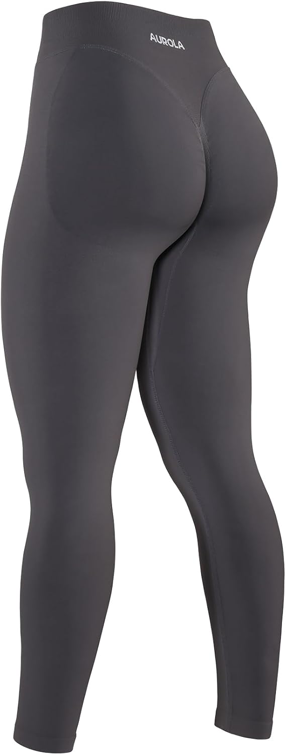 AUROLA Influence Workout Leggings for Women - Seamless Tummy Control
