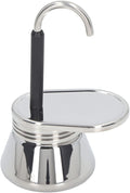 Gavigain Stainless Steel Moka Pot - Portable Espresso Maker for Home & Camping