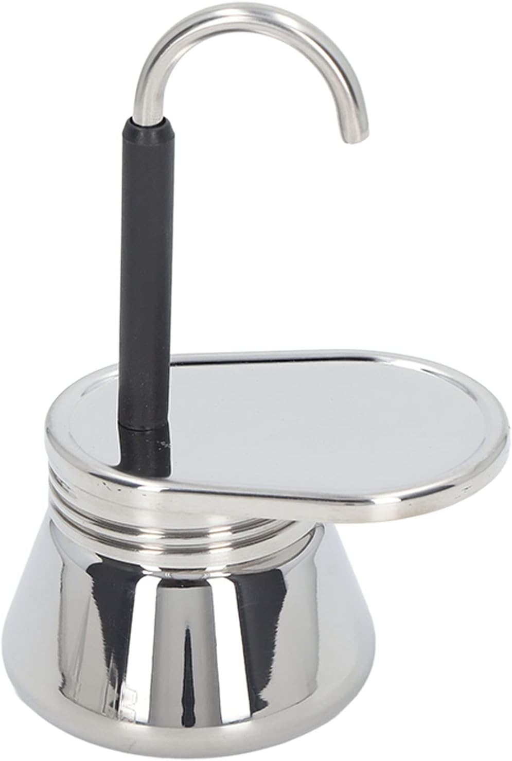 Gavigain Stainless Steel Moka Pot - Portable Espresso Maker for Home & Camping