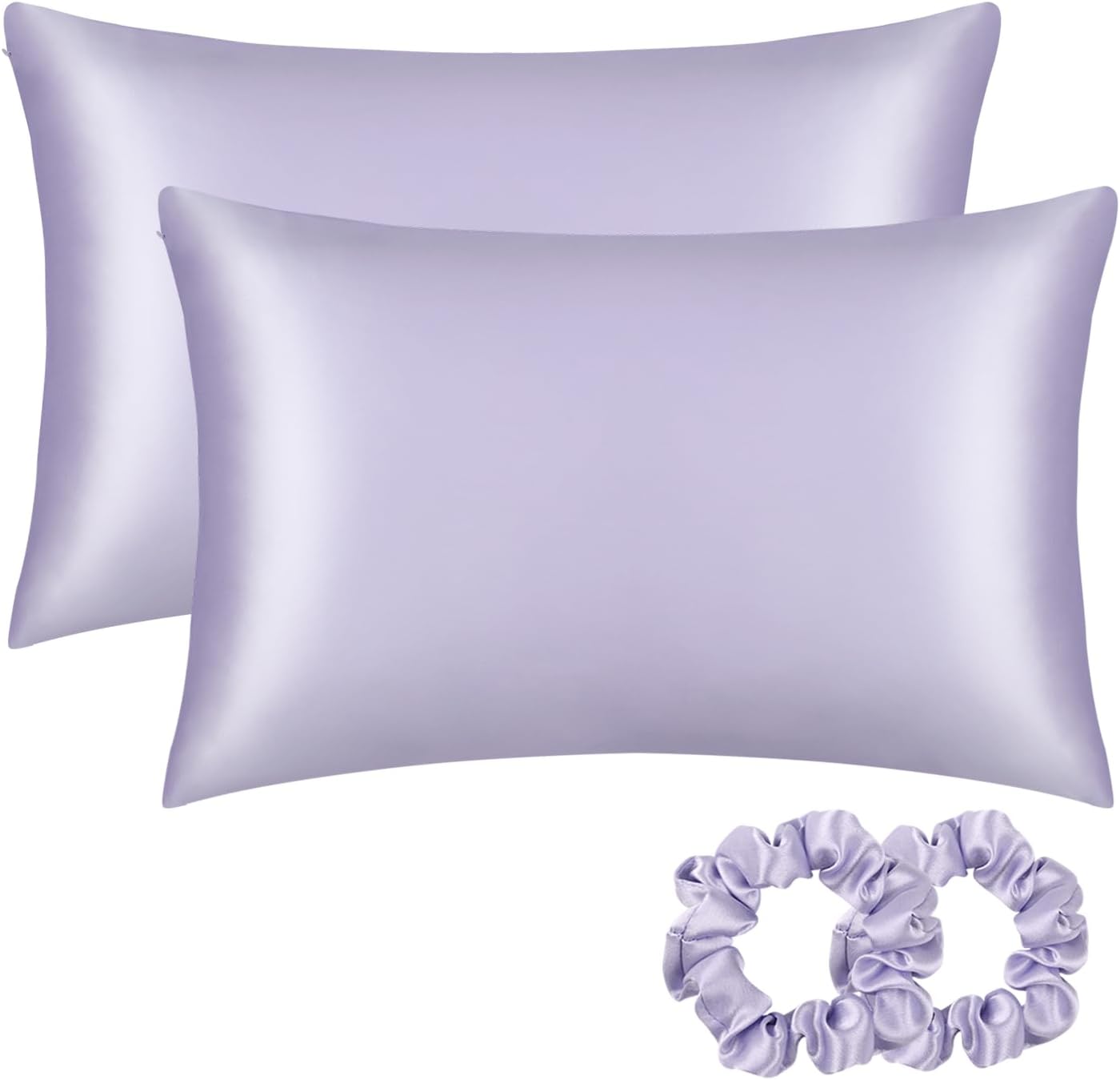 ALASKA BEAR Silk Pillowcase Set for Hair and Skin Care