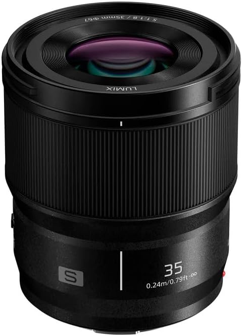 Panasonic LUMIX S Series 35mm F1.8 Lens for Full Frame Cameras