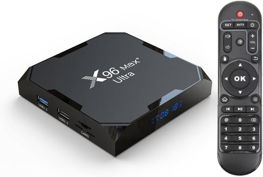 Ultimate 8K Streaming with X96 Max+ TV Box