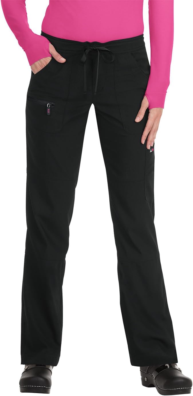 KOI Lite Chessa Womens 6-Pocket Scrub Pant for Comfort and Style