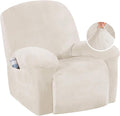 Recliner Chair Cover Velvet Slipcover for Recliners - Soft Protector