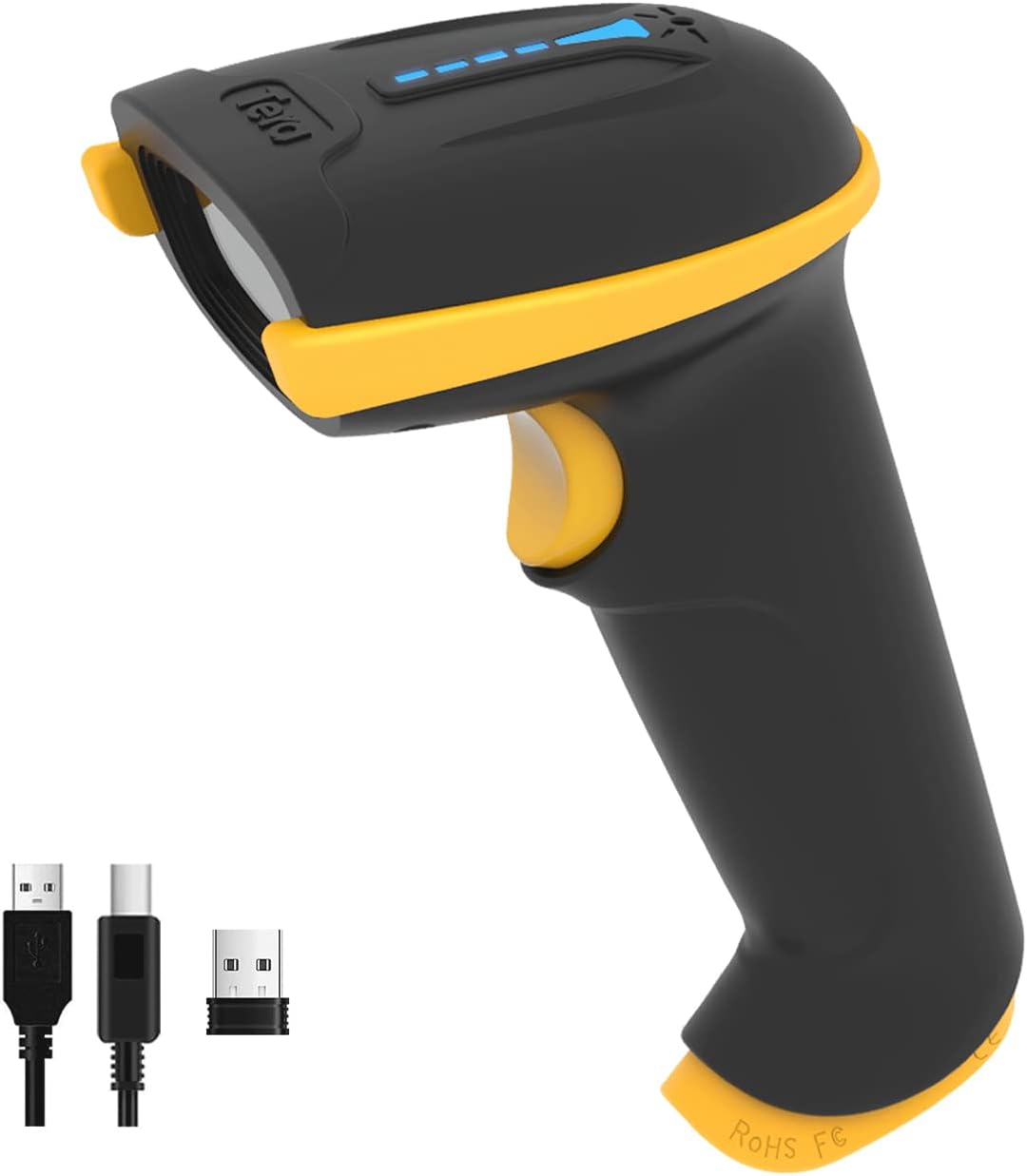 Tera Wireless Barcode Scanner with Long Range and Battery Indicator
