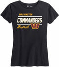 Washington Commanders Women's Relaxed Fit Gameday T-Shirt - Stay Cool