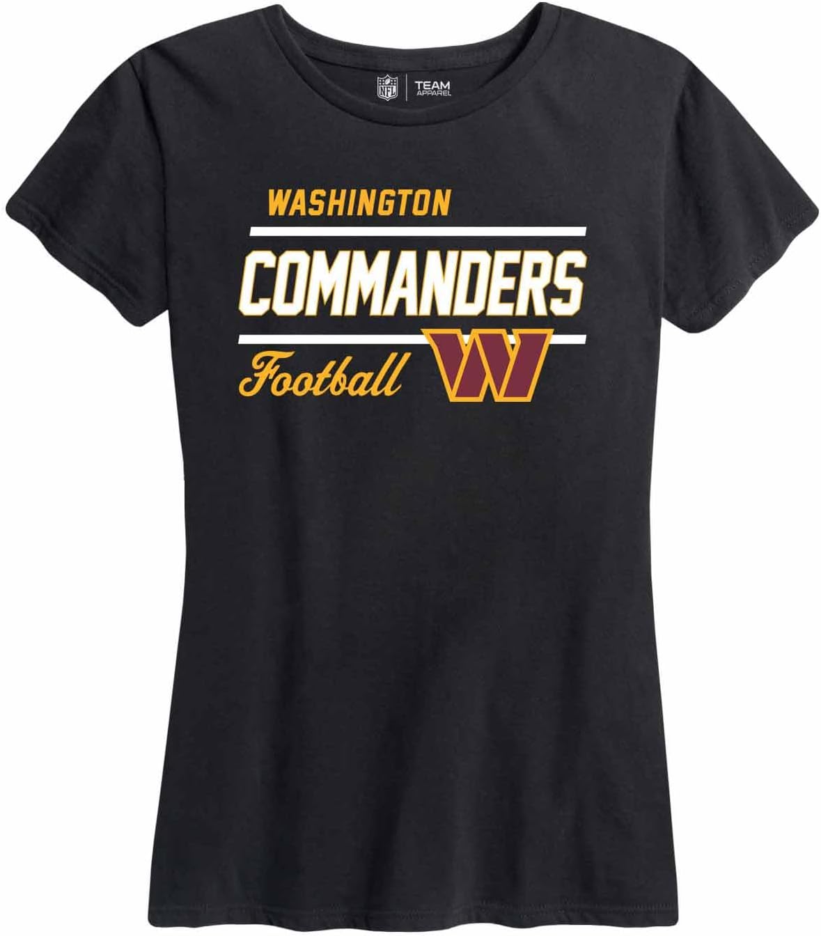 NFL Gameday Women's Relaxed Fit T-Shirt for Commanders Fans