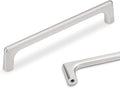 10 Pack 5 Inch Brushed Satin Nickel Cabinet Handles - Solid Zinc Pulls
