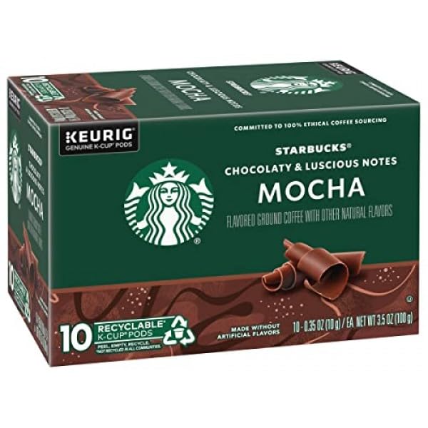 Starbucks K-Cup Mocha Pack of 4 for a Rich Coffee Experience