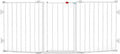 Regalo 76 Inch Super Wide Configurable Baby Gate for Safety