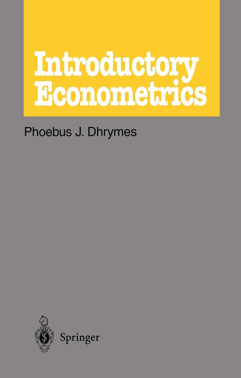 Introductory Econometrics by P. J. J. Dhrymes - A Comprehensive Guide
