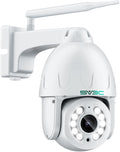 5MP 5X Zoom PTZ Security Camera Outdoor - Auto Tracking & Color Night