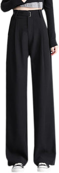 Wide Leg Pants Business Casual Trousers for Women - Comfortable