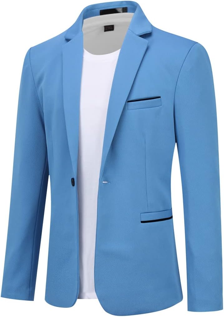 Cloudstyle Men's Suit Jacket Slim Fit Blazer for Any Occasion