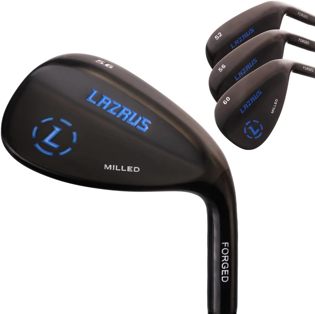 Premium Forged Golf Wedge Set for Men - 52, 56, 60 Degrees
