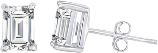Lab Grown Diamond Stud Earrings for Women - Eco Friendly Gift