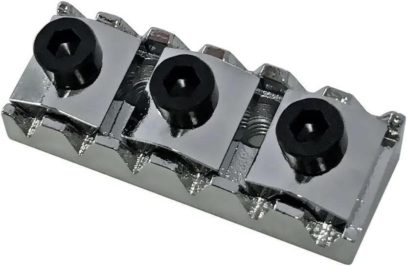 Floyd Rose Locking Nut R7 Chrome for Ultimate Guitar Stability