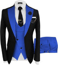 Stylish Wangyue 3 Piece Suit for Men Slim Fit Ideal for Weddings