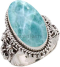 Solid 925 Sterling Silver Turquoise Ring for Women & Men (Style W2F2)