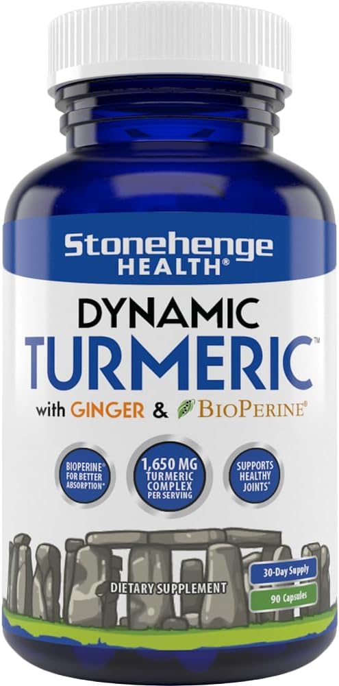 Dynamic Turmeric Curcumin with Ginger for Immune Support